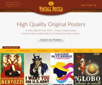 Thevintageposter.com(High Quality Original Posters) Screenshot