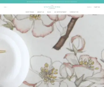 Thevintageringco.com(The Vintage Ring Company) Screenshot