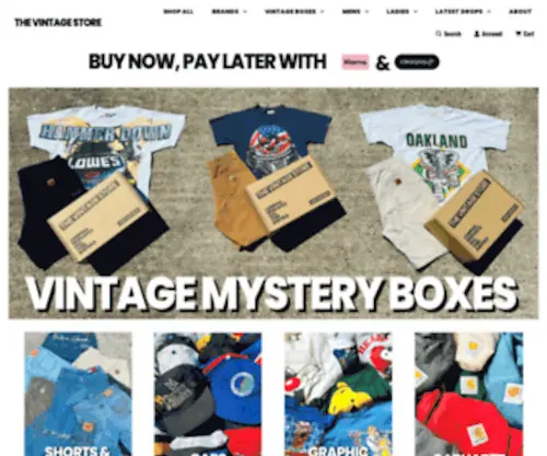 ThevintageStoreonline.com(The Vintage Store) Screenshot