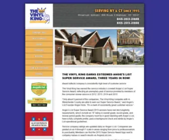 Thevinylking.net(Siding, Windows, Roofing, Gutters, Decking and more) Screenshot