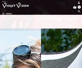Thevioletvixen.com(Authentic Corsets) Screenshot
