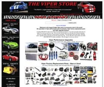 TheviperStore.com(Dodge Viper parts & accessories) Screenshot