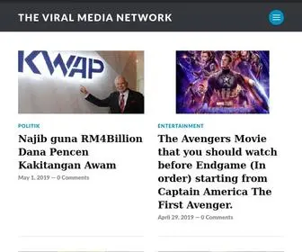 Theviral.my(The Viral Media Network) Screenshot