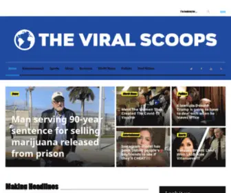 Theviralscoops.com(The ViralScoops) Screenshot
