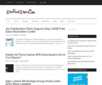 Theviraltips.com(Earn Money) Screenshot