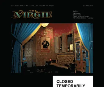Thevirgil.com(The Virgil) Screenshot