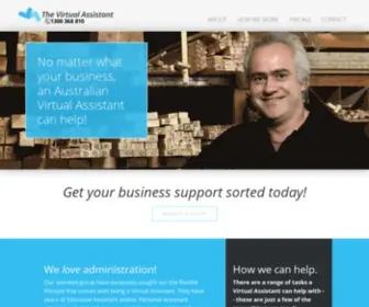 Thevirtualassistant.com.au(The Virtual Assistant Australia) Screenshot