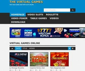 Thevirtualgames.com Screenshot