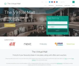 Thevirtualmall.co.uk(The Virtual Mall) Screenshot