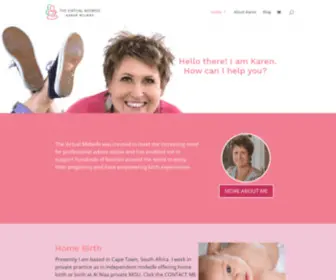 Thevirtualmidwife.com(Online Childbirth & Pregnancy Support) Screenshot