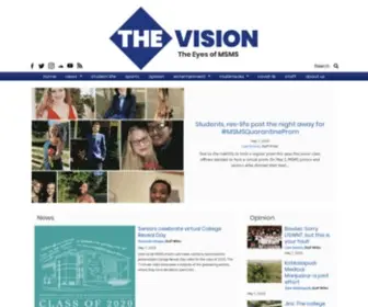 Thevisionmsms.org(The Eyes of MSMS) Screenshot