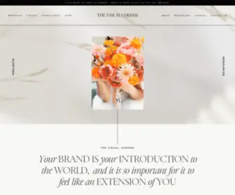 Thevisualcorner.net(Branding & creative studio in Barcelona) Screenshot