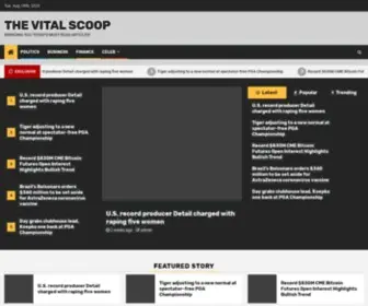 Thevitalscoop.com(Bringing you today's must read articles) Screenshot