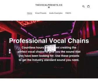 Thevocalpresets.com(thevocalpresets) Screenshot