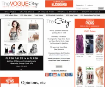 Thevoguecity.com(Thevoguecity) Screenshot