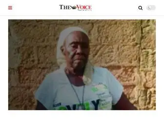 Thevoicenewspaper.ng(The Voice Newspaper) Screenshot