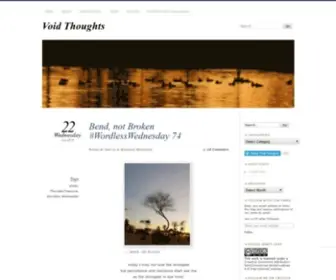 Thevoidthoughts.com(Void Thoughts) Screenshot