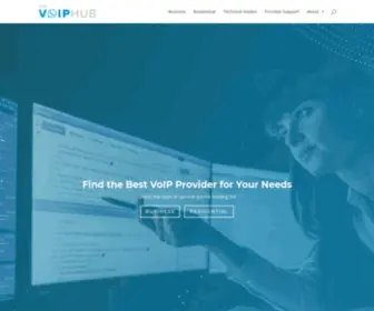 Thevoipreport.com(Find the Best VoIP Provider for Your Needs) Screenshot