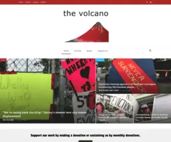 Thevolcano.org(The Volcano) Screenshot