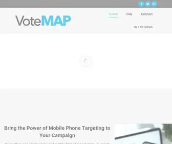 Thevotemap.com(VoteMAP) Screenshot
