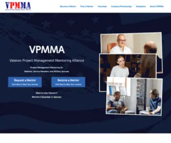 ThevPmma.org(The Veteran Project Manager Mentor Alliance) Screenshot