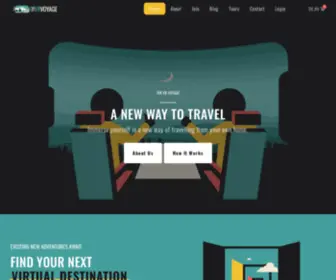 Thevrvoyage.com(A New Virtual Way To Travel) Screenshot