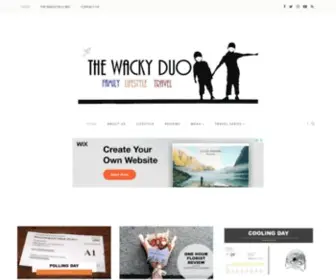 Thewackyduo.com(The Wacky Duo) Screenshot