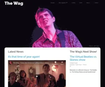 Thewagband.com(The Wag) Screenshot