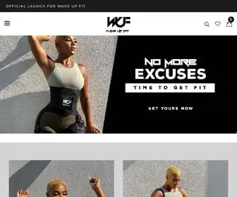 Thewakeupfit.com(Wake Up Fit Store) Screenshot