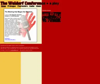 Thewaldorfconference.com(The Waldorf Conference) Screenshot