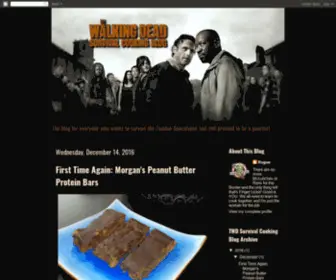 Thewalkingdeadsurvivalcookingblog.com(The Walking Dead Survival Cooking Blog) Screenshot