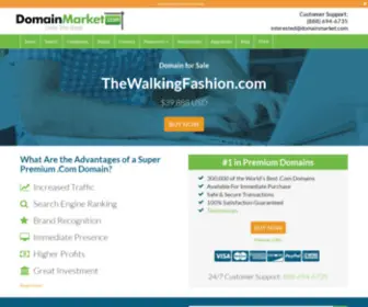 Thewalkingfashion.com(The walking fashion) Screenshot