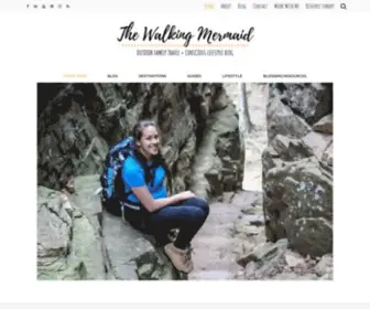 Thewalkingmermaid.com(The Walking Mermaid) Screenshot