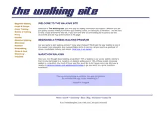 Thewalkingsite.com(THE WALKING SITE) Screenshot