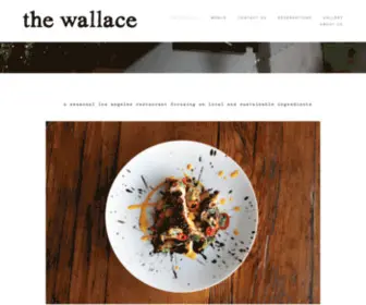 Thewallacela.com(The Wallace) Screenshot