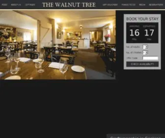 Thewalnuttreeinn.com(Michelin Star Inn Llanddewi Skirrid) Screenshot