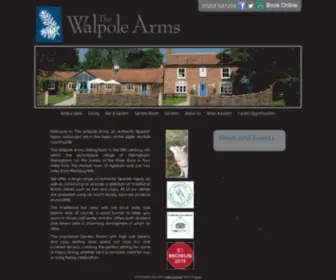 Thewalpolearms.co.uk(The Walpole Arms) Screenshot