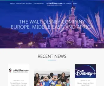 Thewaltdisneycompany.eu(The Walt Disney Company) Screenshot