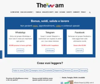 Thewam.net(News di economia) Screenshot