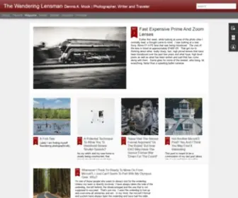 Thewanderinglensman.com(The Wandering Lensman) Screenshot