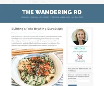 Thewanderingrd.com(The Wandering RD) Screenshot