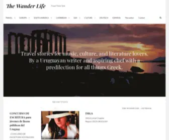 Thewanderlife.com(The Wander Life) Screenshot