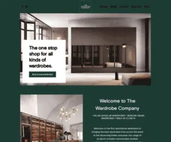 Thewardrobeco.in(The Wardrobe Company) Screenshot