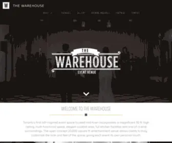 Thewarehousevenue.com(The Warehouse Venue) Screenshot