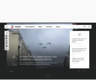 Thewarmy.com(Army and political news) Screenshot