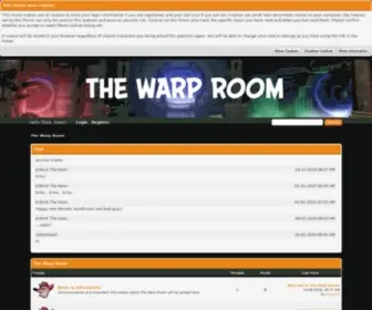 Thewarproom.com(The Warp Room) Screenshot