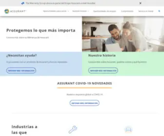 Thewarrantygroup.mx(Assurant) Screenshot