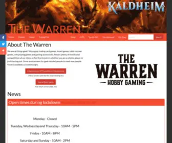 Thewarren.co.za(The Warren) Screenshot