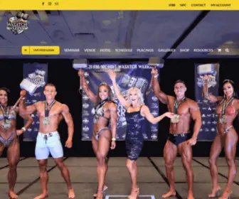 Thewasatchwarrior.com(2022 IFBB/NPC Wasatch Warrior) Screenshot