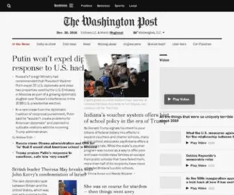 Thewashingtonpost.com(The Washington Post) Screenshot